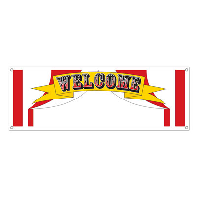Welcome Sign Banner 5' x 21" Welcome Sign Banner 5' x 21"
