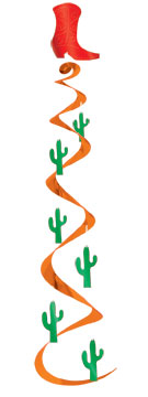 Western Whirls 30" streamers