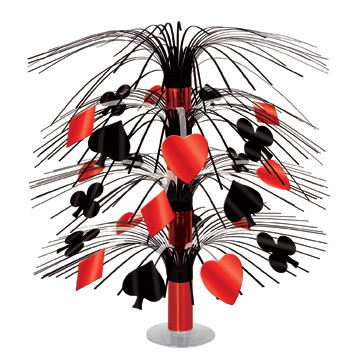 Casino Cascade Centerpiece 18" Casino Cascade Centerpiece 18"