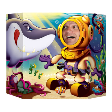 Shark Photo Prop 3' 1" x 25" Shark Photo Prop 3' 1" x 25"