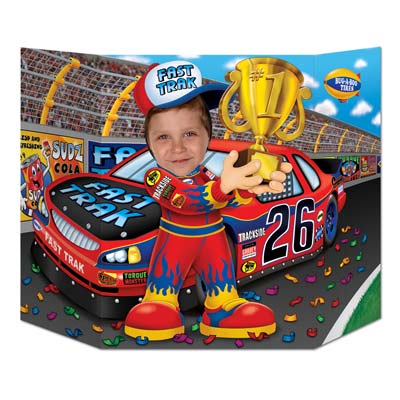 Race Car Driver Photo Prop 3' 1" x 25" Race Car Driver Photo Prop 3' 1" x 25"