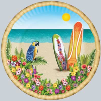 Paradise Plates 9" Paradise Plates 9"