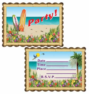 Aloha Invitations Aloha Invitations