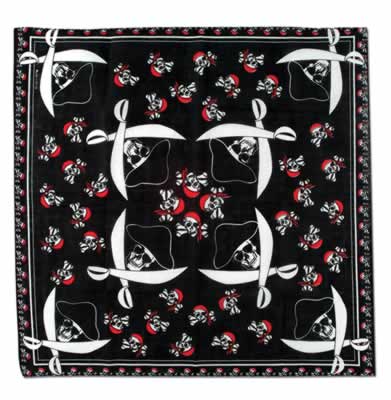 Pirate Bandana 22" x 22" Pirate Bandana 22" x 22"