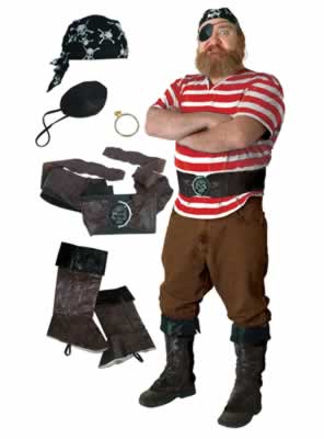 Pirate Costume Set Pirate Costume Set