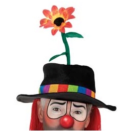 Plush Clown Hat With Flower - Dino Rentos Studios, INC.