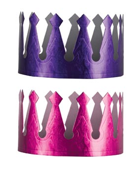 Embossed Foil Crowns