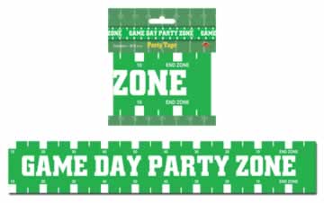 Game Day Party Zone Party Tape 3" x 20'
