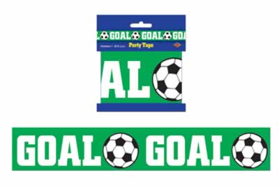 Goal (Soccer) Party Tape 3" x 20'