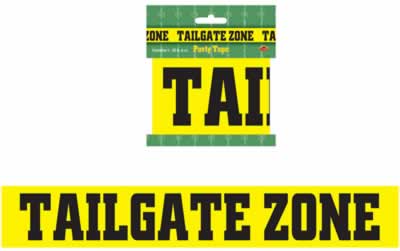 Tailgate Zone Party Tape 3" x 20' Tailgate Zone Party Tape 3" x 20'