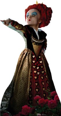 Red Queen - Alice in Wonderland Cardboard Cutout Standup Prop