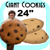 Big/Giant Cookie Foam Prop 24" 