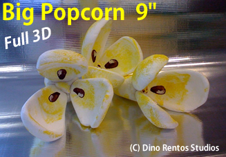 Big Foam Popcorn Props-9-Inch