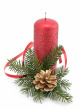Christmas Candle cardboard Standup