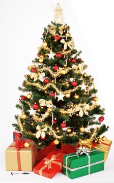 Christmas Tree Cardboard Standee