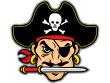Backdrop - Pirate Head