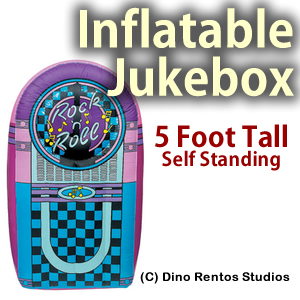 5 Foot Inflatable Jukebox 5 Foot Inflatable Jukebox