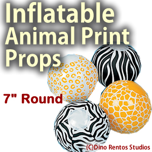Animal Print Props -7Inch Sphere Animal Print Props -7Inch Sphere