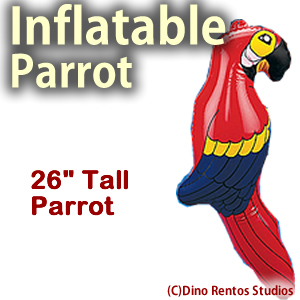 Inflatable 26 Inch Parrot Prop