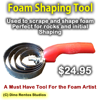 Foam Shaping Tool