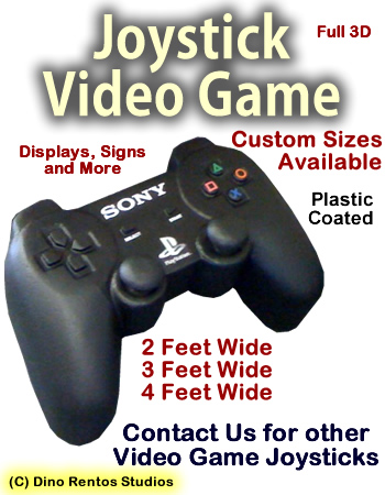 Video Game Joystick Foam Prop