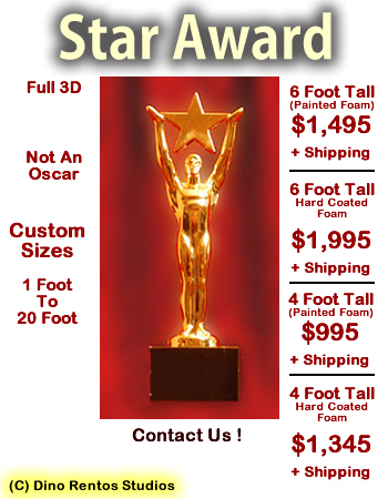 Star Award - Custom Sizes -Full-3D-Not-an-Oscar