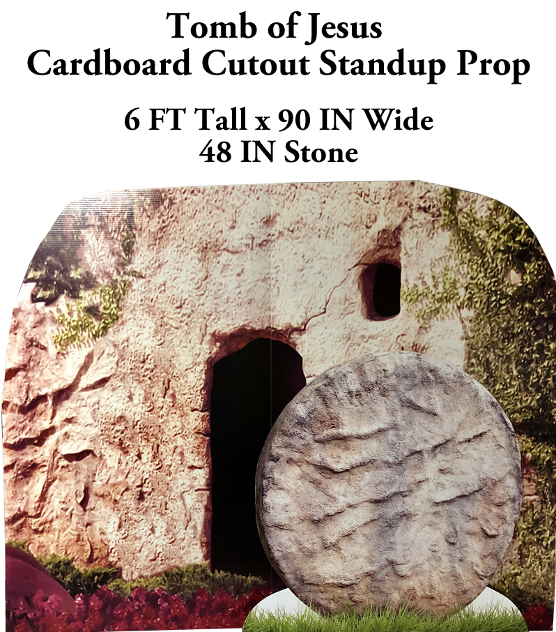 Tomb of Jesus Cardboard Cutout Standup Prop