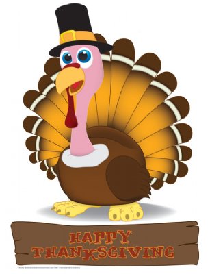 Turkey Cardboard Standee