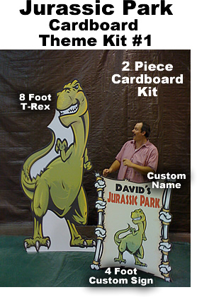 Jurassic Park Cardboard Kit #1