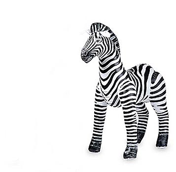 Inflatable Zebra