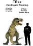 TRex Cardboard Cutout Standup Prop