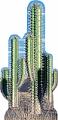 Cactus Group Cardboard Standee