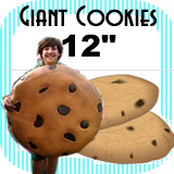 Big Giant Cookie Foam Prop 12"