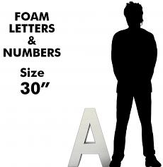 Letters & Numbers 30"