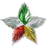 Leaf Starburst 24" Multi-Color