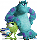 Mike and Sulley - Monsters University Cardboard Cutout Standup Prop