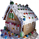  Ginger Bread House  Cardboard Standee