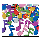 Fanci-Fetti Musical Notes - Multi Color - Confetti