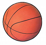 Basketball Cutout 13�" Cardboard cutout Prop