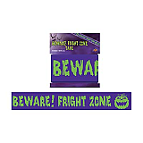 Beware! Fright Zone Party Tape 3" x 20'