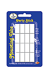 Party Stick Mounting Tabs �" x 1" foam sick tabs