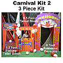 Carnival Kit 2 Cardboard Cutout Prop