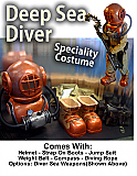 Deep Sea Diver Costume/Mascot