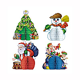 Christmas Playmates Centerpieces 5"