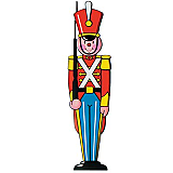 Toy Soldier Cutout