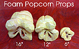 Fluffy Popcorn Foam Prop