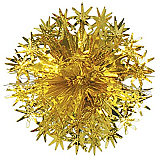 Star Ball 12" Gold