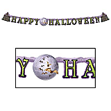 Happy Halloween Streamer 6" x 6'  