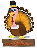 Turkey Cardboard Standee