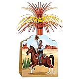 Western Center Piece 13" Tall